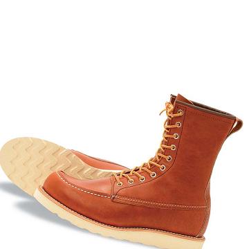 Red Wing Classic Moc Heritage 8-Inch in Legacy Leather Men's Boots Brown | ZA 21KOR